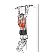 band assisted pull-up demonstration